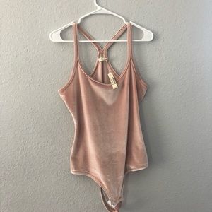 Brand new Madewell velvet body suit!